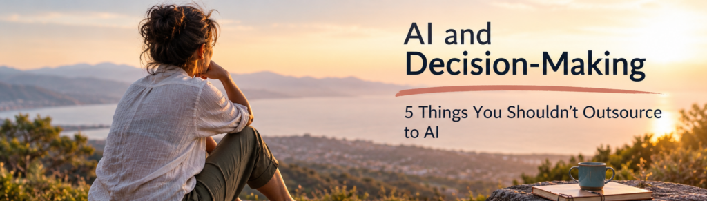 AI and Decision-Making: 5 Things You Shouldn't Outsource